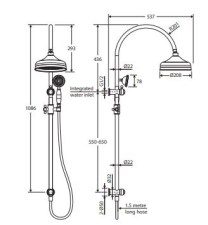lili twin shower